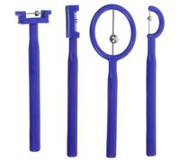 Jnchdghwa Juego de Herramientas de Entrenamiento de Músculos Linguales de 4 Piezas para Niños y Niñas, Kit de Estimulación Oral, Herramienta de Terapia del Habla