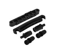 Jnchdghwa Juego de Puente y Cordal para Guitarra LP Vintage, Compatible con Guitarras Eléctricas LP, Durabilidad y Tono Negro.