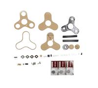 Jnchdghwa Kit de Luces LED Giratorias de Colores, Kit de Atmósfera, Giroscopio, Microcontrolador, Kit de Soldadura Electrónica para Bricolaje, Juego de Práctica de Soldadura.