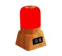 Jnchdghwa Lámpara de Noche Roja para Dormir, Lámpara de Escritorio Roja con Luz y Longitud de de 670 Nm, Luz Roja para Lámpara de Sueño