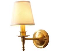 Jnchdghwa Lámpara de Pared con Pantalla de E14, Luces de Pared Nórdicas para Habitaciones de Hotel, Lámparas de Pared Junto A la Cama, Decoración del Hogar, Lámpara para Sala de Estar y Dormitorio.