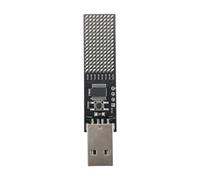 Jnchdghwa Lámpara de Vela Cibernética con Pantalla LED de Matriz de 8 X 16, Tipo C, Alimentada por USB, con Efecto de Llama Animado para una Iluminación Ambiental