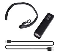 Jnchdghwa Linterna Frontal con Control Bluetooth para Teléfono, Luz LED con 3 Modos de Iluminación, Linterna Frontal Manos para Acampar y Correr
