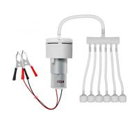 Jnchdghwa Mini Bomba de Aire de 12 V CC para Acuario, Bomba de Oxígeno para Agua, Motor PWM, Volumen de Pesca, Acuario, Pecera, Cría.