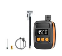 Jnchdghwa Mini Bomba de Aire Eléctrica Portátil Digital Infladora 150PSI Accesorios para Bicicleta MTB y Carretera para Neumáticos Schrader y Presta