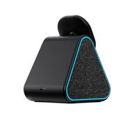 Jnchdghwa Minialtavoz Bluetooth 5.0 con Soporte de Carga Multifunción para Teléfono, Altavoz Inalámbrico Portátil para Escritorio, Diseño Elegante.