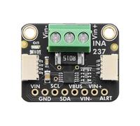 Jnchdghwa Módulo de Monitorización de Corriente/Potencia INA237 de 85 V 10 A y 16 Bits con Interfaz STEMMA QT/Qwiic y Sensor de Corriente/Tensión