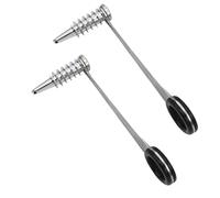 Jnchdghwa Paquete de 2 Cortadores en Espiral Piranha de Acero Inoxidable para Papas, Verduras, Pepinos y Zanahorias.
