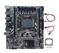 Jnchdghwa Placa Base X99 DDR4 Chip B85/H81 LGA 2011-3 Ethernet Gigabit M.2 NVME Soporta 4X RAM DDR4 Placa Base de Escritorio X99H667