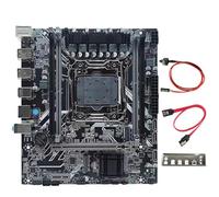 Jnchdghwa Placa Base X99 DDR4 Chip H81/B85 LGA 2011-3 Ethernet Gigabit M.2 NVME Soporta 4X RAM DDR4 Placa Base de Escritorio X99H667