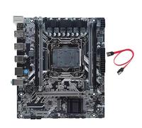 Jnchdghwa Placa Base X99H667 DDR4 LGA 2011-3 Chip H81/B85 Soporta 4X RAM DDR4 M.2 NVME Ethernet Gigabit Placa Base de Escritorio X99