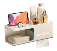 Jnchdghwa Portarrollos de Papel Higiénico de Acero Al Carbono para Pared, Apto para Guardar Utensilios de Baño.