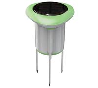 Jnchdghwa Sensor de Humedad y Temperatura del Suelo Solar, Resistente Al Agua IP66, con Control Remoto InaláMbrico Inteligente y AplicacióN.