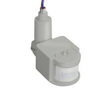 Jnchdghwa Sensor de Movimiento PIR Automático de 24V CC para Exteriores, Interruptor de Luz LED de Inundación, Detector de Infrarrojos IR.