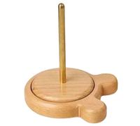 Jnchdghwa Soporte de Hilo de Madera, Herramientas de Tejer, Carrete de Hilo para Principiantes, Bobinador de Bolas de Lana, Herramienta de Soporte, Accesorios de Crochet, Soporte de Costura A