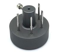 Jnchdghwa Soporte Organizador Universal para Puntas de Destornillador de para Accesorios de Herramientas de Reparación de Relojes para Técnicos Relojeros, Color Negro