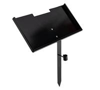 Jnchdghwa Soporte para Lápida - Soporte de Hierro Forjado para Piedra Conmemorativa para Jardín y Cementerio, Poste de Placa de Metal para Lápida con Nombre