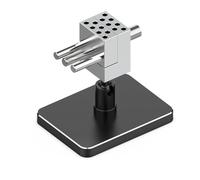 Jnchdghwa T0010S Mini Tornillo de Banco Portátil 2 en 1, Abrazadera Ajustable Compacta para Modelismo, Pasatiempos, Bricolaje, Accesorios de Herramientas de Precisión