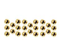 Jnchdghwa Tapas de Botella de Propano de Latón Macizo 24 Piezas Aptas para Todos los Cilindros de Tanque de Recarga de Gas de 1LB Tapa Protectora Sellada para Estufa de Exterior