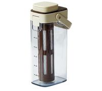 Jnchdghwa Tarro para Café Helado de 1000 Ml para Infusión en Frío - Hervidor de Agua Fría de Gran Capacidad y A Prueba de Fugas