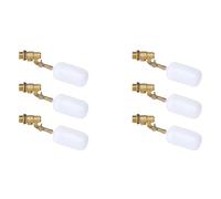 Jnchdghwa Válvula de Flotador de 1/2 Pulgada, Válvula de Flotador de Agua para Llenado Automático de de Válvula de Flotador de Estanque, para Tanques de Ganado, Acuarios (6 Piezas)