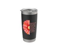 JNF, Anti Ansiedad, Dios es Bueno, Cristiano, Salmo 139:23 Vaso térmico de acero inoxidable de doble pared