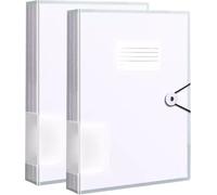JNHGSHUAISDF Carpetas File folders, for documents,Folders 2Pcs A4 Project Folder, 30 Pockets Presentation Document Files Report, Display Books