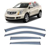 JNHGSHUAISDF Deflectores de Viento para automóviles Car Wind Deflectors for Cadillac SRX MK2 2010-2016, Deflector Shield Side Window Sun Rain Guards Window Visor Rain Guards Stick-on Fitment