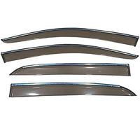 JNHGSHUAISDF Deflectores de Viento para automóviles Car Wind Deflectors for Trax 2014 2015 2016 2017 2018, Deflector Shield Side Window Sun Rain Guards Window Visor Rain Guards Stick-on Fitment