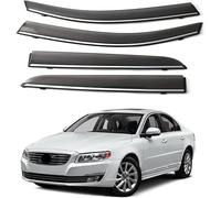 JNHGSHUAISDF Deflectores de Viento para automóviles Car Wind Deflectors for Volvo S80 2009-2019, Deflector Shield Side Window Sun Rain Guards Window Visor Rain Guards Stick-on Fitment