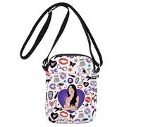JNIAP Bolsa cruzada inspirada en el cantante, para fanáticos del álbum, regalos para cantantes, bolsa de hombro, Red Stop Cb, 8.5 x 5.7 x 0.39 inches