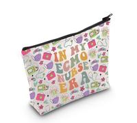 JNIAP Unidad de cuidado cardíaco Regalo en mi ECMO Nurse ERA Bolsa de cosméticos ECMO Specialist Gift, ECMO Nurse ERA - Bolsa
