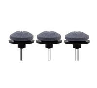 JNJOOD 3PCS Afilador Cuchillas Opacas para Cortacésped, Herramienta Afilador Cuchillas para Cortadoras Césped, Afiladores Cuchillas Universales para Cortadoras Césped,Negro