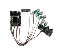 JNJOOD -502HS KTV Micrófono Audio Integrado Máquina Tarjeta Amplificador Bluetooth 2.0 Canales 50 W + 50 W, Tarjeta Amplificador Externo