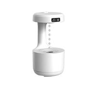 JNJOOD 800 ml Cool Mists Maker Home Gotas D' antigravedad ultrasónicas con pantalla LED para dormitorio de oficina