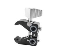 JNJOOD Abrazadera de brazo con abrazadera de cangrejo tipo C de aleación de aluminio adecuada para accesorios fotográficos de estudio con luz LED para cámaras réflex