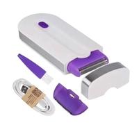 JNJOOD Afeitadora para mujeres USB recargable afeitadora automática para cara, piernas, bikini, labios