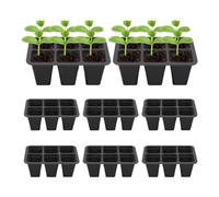 JNJOOD Bandeja de de Semillas, Bandeja de de PláNtulas Kit de de Plantas Mini Kit de GerminacióN de Invernadero para Cultivo de Semillas, 8 Piezas