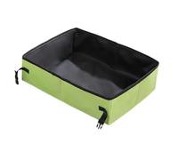 JNJOOD Caja de Plegable Bandeja de Plegable Inodoro para Gatos Inodoro Portátil de Viaje A Prueba de Fugas Inodoro para Mascotas Caja de para Gatitos A