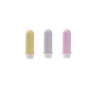 JNJOOD de viaje de silicona portátiles vacías recargables para envases de loción champú crema (90 ml D)