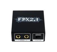 JNJOOD FBX2.1 Feedback Suppressor Wired Wireless Switching Two in One Out para micrófono Home KTV con cuerpo de metal