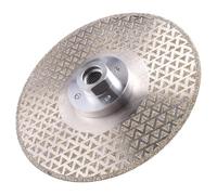 JNJOOD Hoja de con Rueda de Corte de Diamante Soldada Al Vacío M14, Disco de Doble Cara, Corte de Mármol, Hormigón y Baldosas de Cerámica de 150 mm