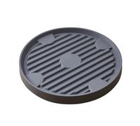 JNJOOD Macetero enrollable con palet para jardinera con ruedas, carro para jardinera con bandeja para plantas para mover en maceta, gris