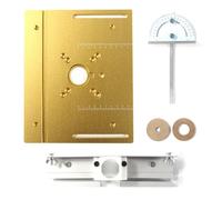 JNJOOD MáQuina de Grabado para CarpinteríA, Fresado EléCtrico de Madera, Biselado de Cara de Panel Invertido, Recorte, Ranurado, Paneles de Aluminio