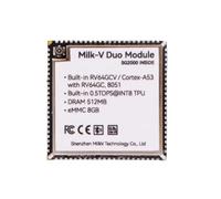 JNJOOD Milk-V Duo Module 01 SG2000 Core Module RISC-V 512MB Ideal para procesamiento avanzado con WiFi-Senza_eMMc