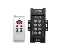 JNJOOD Mini mando inalámbrico 30 A para tira LED RGB 8-Key Double Wireless Remote Controller