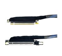 JNJOOD PCIE 5.0 X16 Tarjeta Gráfica GPU de Extensión Chapado PCI-e 5.0 X16 Gen5 64GT/ S Adaptador Servidor de Alta Velocidad PCIE 5.0 X16 Tarjeta Gráfica de Extensión 30 cm