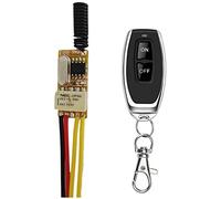 JNJOOD Pequeño interruptor remoto 433 MHz 4,2 V 4,5 V 5 V 6 V 7,4 V 9 V 12 V interruptores inalámbricos de contacto pequeño relé NO COM NC Mini interruptor
