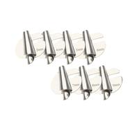 JNJOOD Pies para dobladillo para costura 3-9 mm 7 tamaños anchos Pie para máquina de coser, cilindro para dobladillo, duradero, fácil instalación