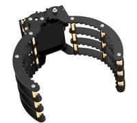 JNJOOD Robótico totalmente de metal con pinza de borde ondulado, pinza de mano robótica, brazo robótico de alto par, reemplace el